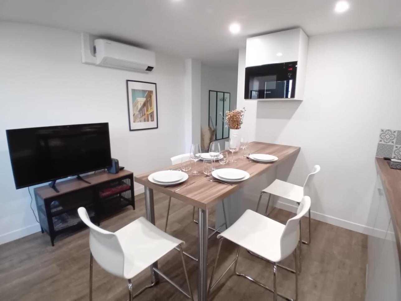 L'Amandier - Joli Appartement T3 Neuf Centre Ville A 2 Pas De La Rotonde Mirabeau Et Des Allees Provencales Aix-en-Provence Exteriör bild